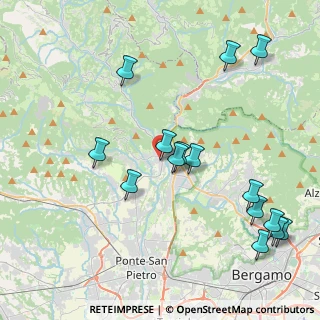 Mappa Via Alessandro Volta, 24031 Almenno San Salvatore BG, Italia (4.612)