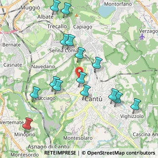 Mappa Via Selvaregina, 22063 Cantù CO, Italia (2.15267)