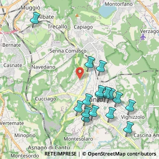 Mappa Via Selvaregina, 22063 Cantù CO, Italia (2.21438)