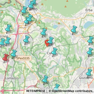 Mappa Via Selvaregina, 22063 Cantù CO, Italia (6.261)