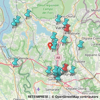 Mappa Via Brere, 21020 Mornago VA, Italia (8.9705)