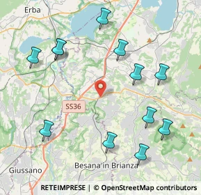 Mappa Via Alla Miniera, 23892 Bulciago LC, Italia (4.66167)