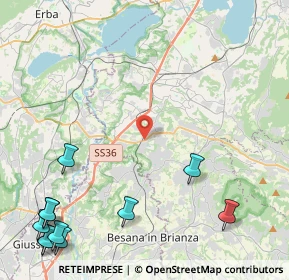 Mappa Via Alla Miniera, 23892 Bulciago LC, Italia (6.70182)