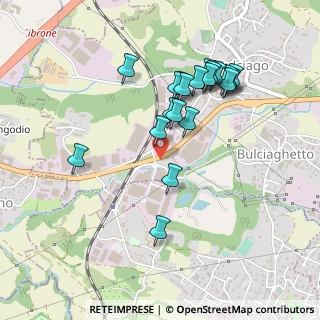 Mappa Via Alla Miniera, 23892 Bulciago LC, Italia (0.444)