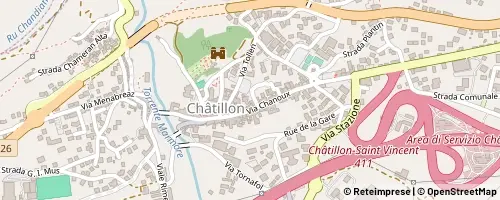 Mappa Châtillon