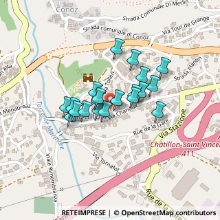 Mappa Piazza Caduti per la Patria, 11024 Châtillon AO, Italia (0.155)