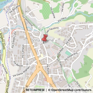 Mappa Via Giuseppe Mazzini, 24, 24018 Villa d'Almè, Bergamo (Lombardia)