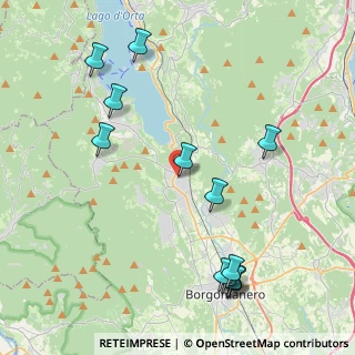 Mappa Via Cavour, 28024 Gozzano NO, Italia (4.92)