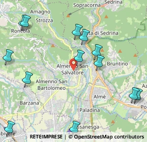 Mappa 24031 Almenno San Salvatore BG, Italia (2.64769)