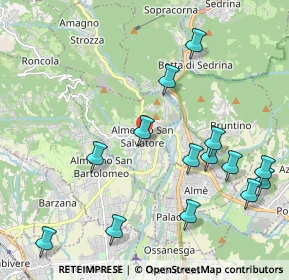 Mappa 24031 Almenno San Salvatore BG, Italia (2.36214)