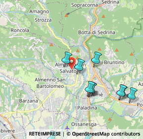 Mappa 24031 Almenno San Salvatore BG, Italia (2.33273)