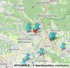 Mappa 24031 Almenno San Salvatore BG, Italia (1.91091)