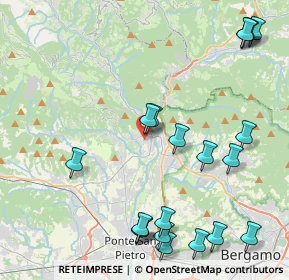 Mappa 24031 Almenno San Salvatore BG, Italia (5.282)