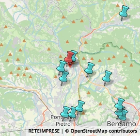 Mappa 24031 Almenno San Salvatore BG, Italia (4.52308)
