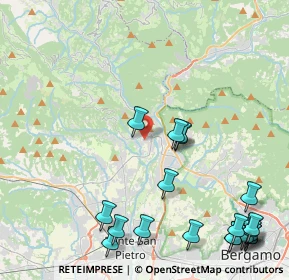 Mappa 24031 Almenno San Salvatore BG, Italia (5.7925)