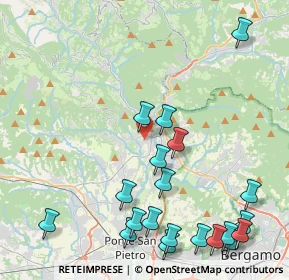 Mappa 24031 Almenno San Salvatore BG, Italia (5.3435)