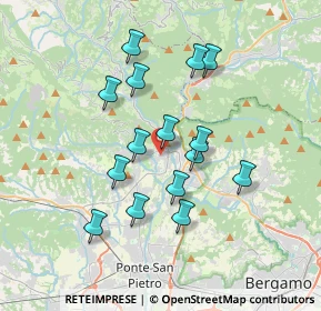 Mappa 24031 Almenno San Salvatore BG, Italia (3.13)