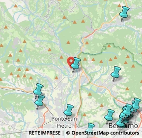 Mappa 24031 Almenno San Salvatore BG, Italia (7.191)