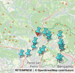 Mappa 24031 Almenno San Salvatore BG, Italia (4.01824)