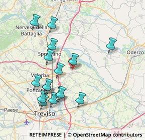 Mappa Via Ronchi, 31052 Maserada Sul Piave TV, Italia (7.78188)