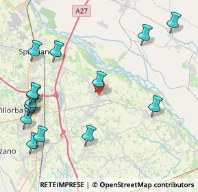 Mappa Via Ronchi, 31052 Maserada Sul Piave TV, Italia (5.29333)