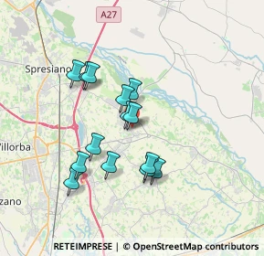 Mappa Via Ronchi, 31052 Maserada Sul Piave TV, Italia (2.93571)