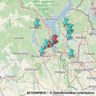 Mappa Via V. Veneto, 28040 Oleggio Castello NO, Italia (11.24909)
