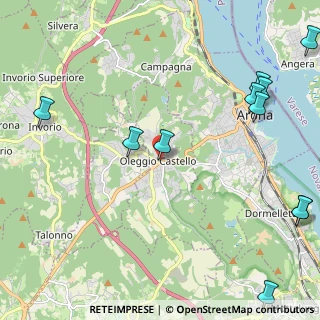 Mappa Via V. Veneto, 28040 Oleggio Castello NO, Italia (3.01273)