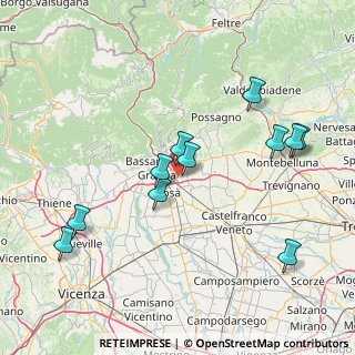 Mappa Via S. G. Barbarigo, 36060 Romano D'ezzelino VI, Italia (15.98091)