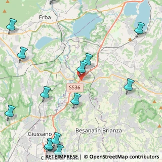 Mappa Via Conciliazione, 23895 Nibionno LC, Italia (6.32429)