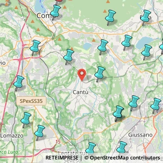 Mappa Via Carlo Cattaneo, 22063 Cantù CO, Italia (6.478)