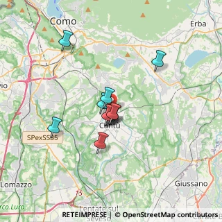 Mappa Via Carlo Cattaneo, 22063 Cantù CO, Italia (2.40364)