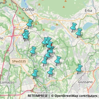 Mappa Via Carlo Cattaneo, 22063 Cantù CO, Italia (3.59059)