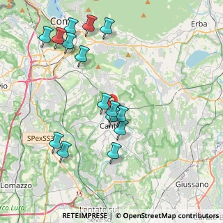 Mappa Via Carlo Cattaneo, 22063 Cantù CO, Italia (4.21267)