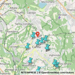 Mappa Via Carlo Cattaneo, 22063 Cantù CO, Italia (2.24455)