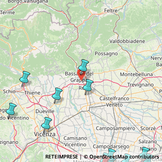 Mappa Via dei Lotti, 36061 Bassano del Grappa VI, Italia (34.078)