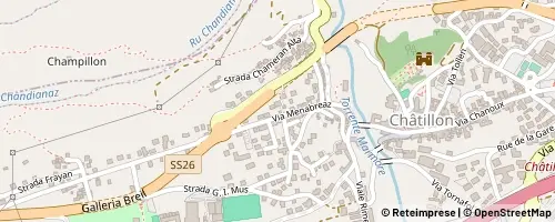 Mappa Châtillon