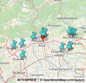 Mappa 36022 Cassola VI, Italia (14.53462)