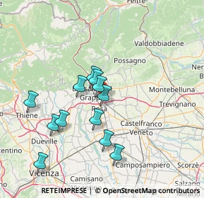 Mappa 36022 Cassola VI, Italia (13.055)