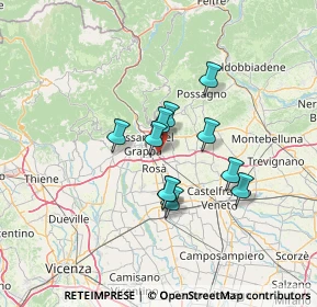 Mappa 36022 Cassola VI, Italia (9.84727)