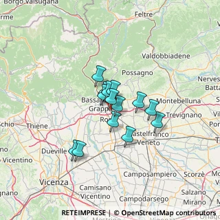 Mappa 36022 Cassola VI, Italia (8.48)