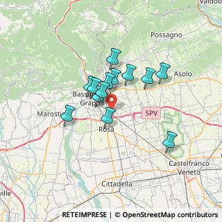 Mappa 36022 Cassola VI, Italia (4.96385)