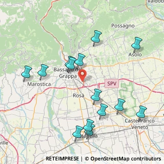 Mappa 36022 Cassola VI, Italia (8.92786)