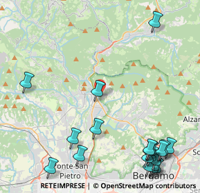 Mappa 24018 Villa d'Almè BG, Italia (6.16)