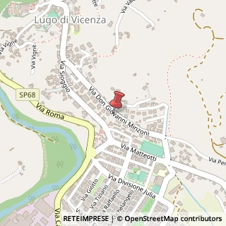 Mappa Via don g. minzoni 17, 36030 Lugo di Vicenza, Vicenza (Veneto)