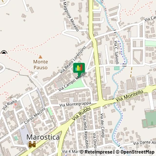 Mappa Via Campo Marzio, 13, 36063 Marostica VI, Italia, 36063 Marostica, Vicenza (Veneto)