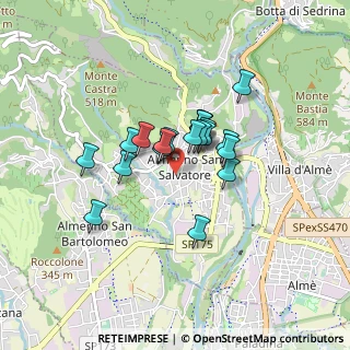 Mappa Viale dei Caduti, 24031 Almenno San Salvatore BG, Italia (0.5755)