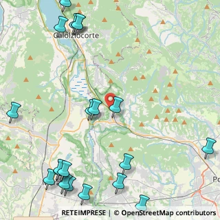 Mappa Via Colombera di Sotto, 24034 Cisano Bergamasco BG, Italia (6.346)