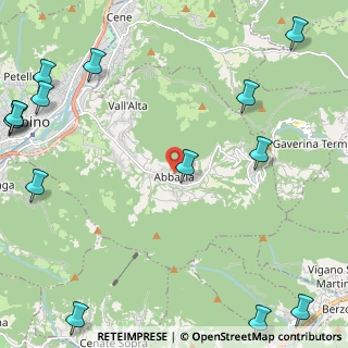 Mappa Via Cascina Gromba, 24021 Albino BG, Italia (3.52071)