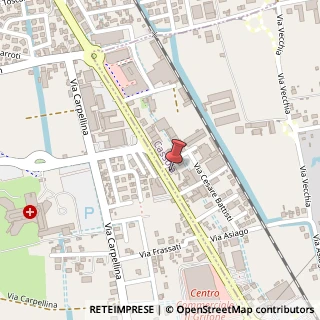 Mappa Via Valsugana, 62, 36022 Cassola, Vicenza (Veneto)